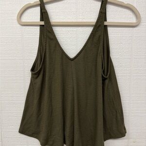 Free People Olive Camisole Top